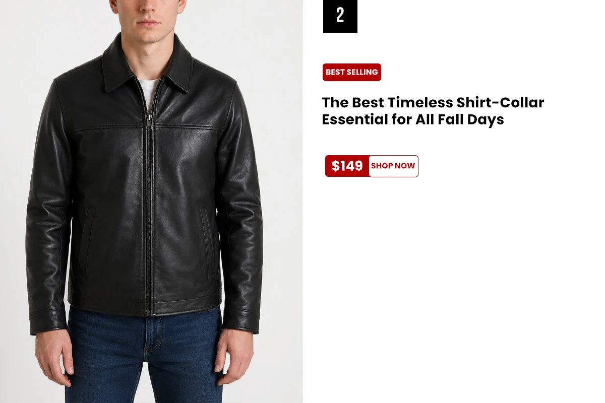 best men's leather jackets for fall