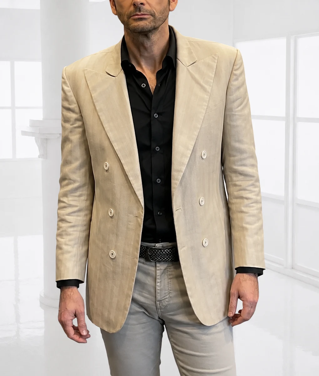 Good Omens S03 David Tennant Blazer-Front