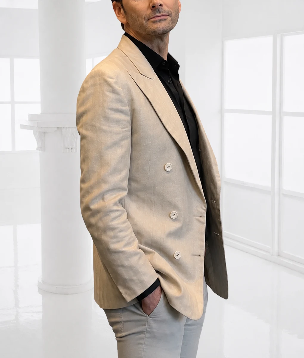 Good Omens S03 David Tennant Blazer-Side