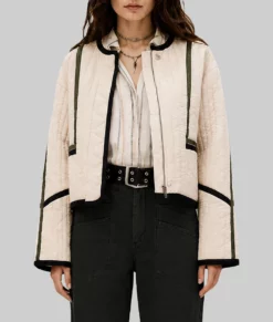 Rock the Block S07 Kim Spradlin Wolfe Cotton Jacket-Front