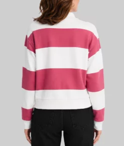 The Four Seasons S02 Tina Fey Half Zip Sweatshirt-Back