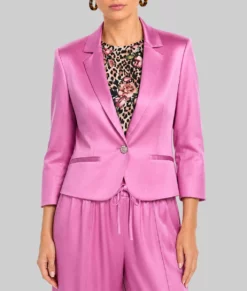 The Young and the Restless Sharon Case Pink Blazer-Front