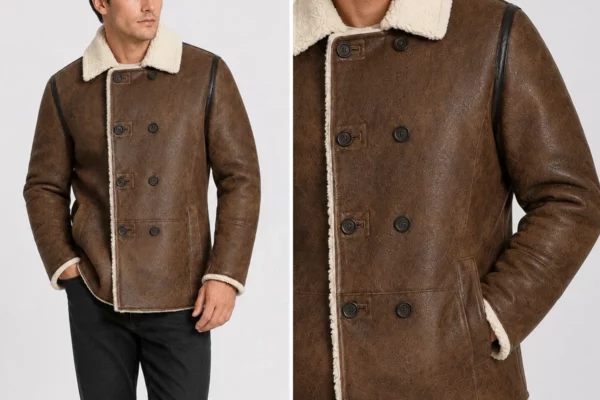 best shearling jacket for winter