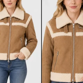 best shearling jacket for winter