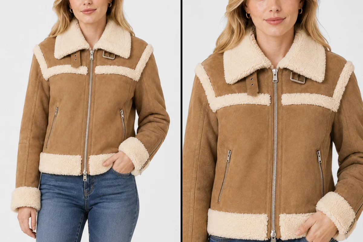 best shearling jacket for winter