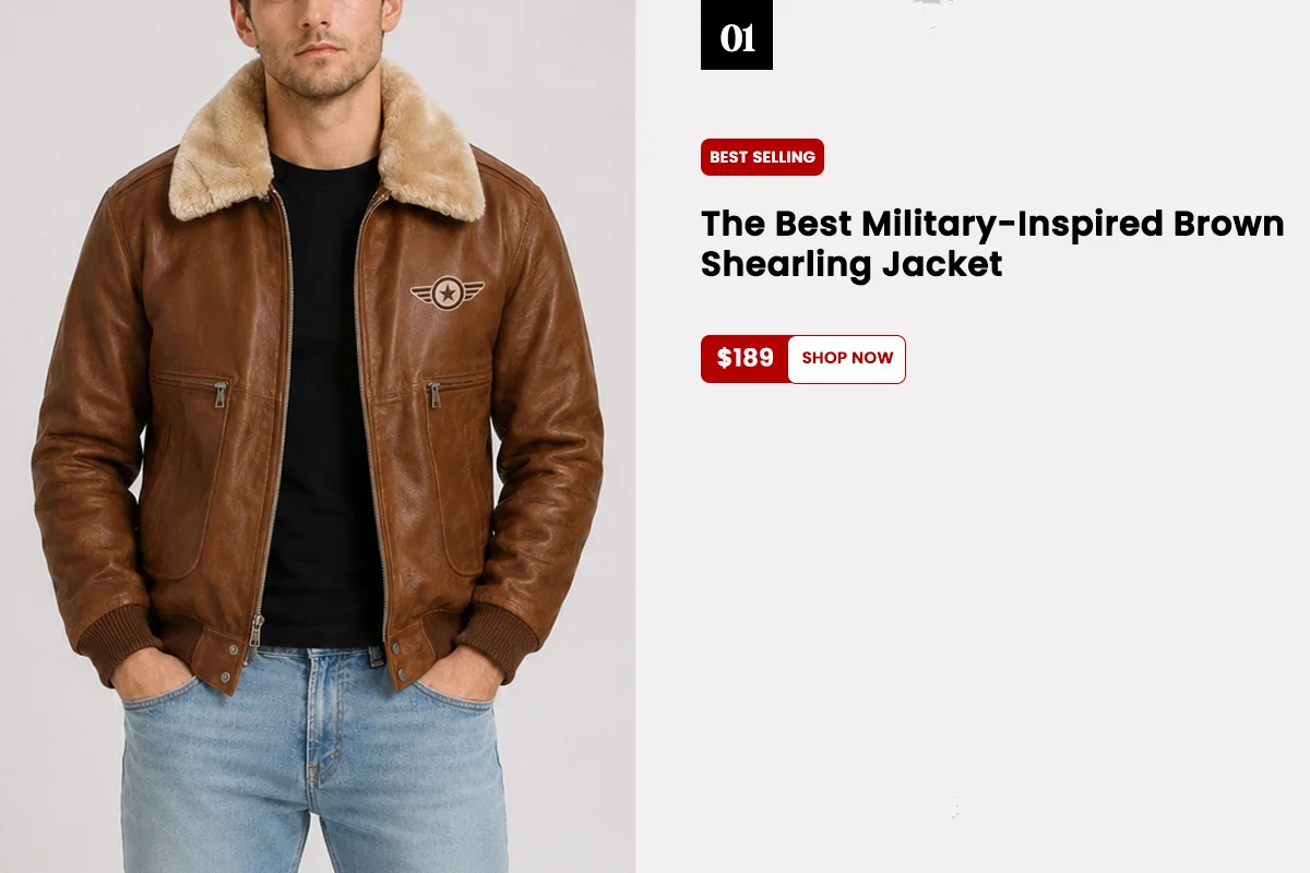 best shearling jacket for winter
