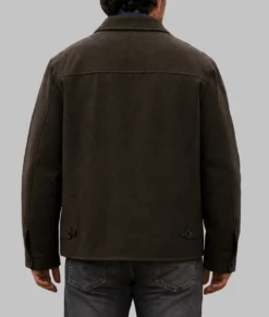 Anna Pigeon Kim Coates Brown Jacket-Back