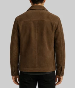 Blood Sacrifice Jakob Oftebro Brown Suede Jacket-Back