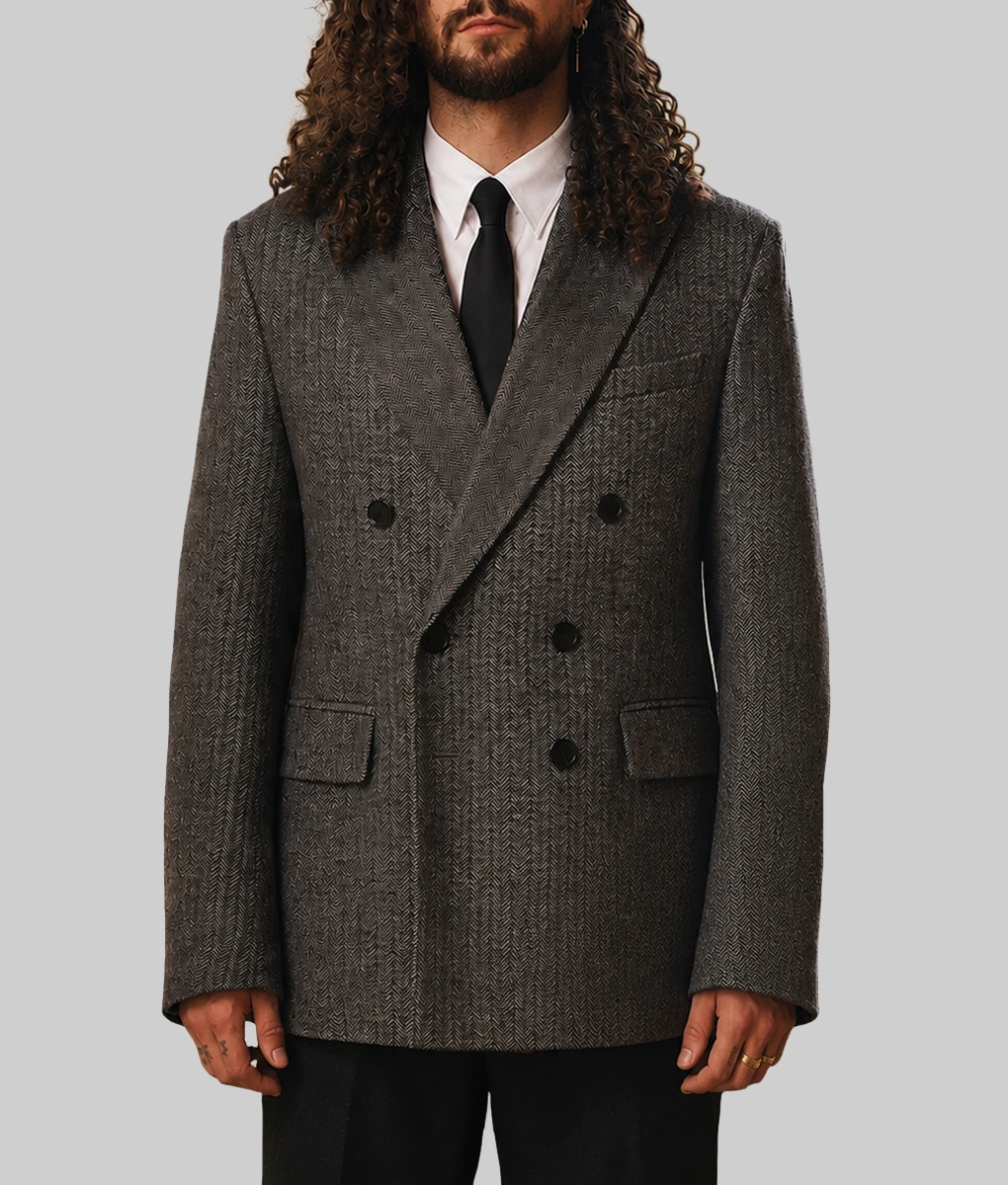 Dancing with the Stars The Next Pro Mark Ballas Grey Blazer-Front
