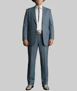 Digger Tom Cruise Grey Western Suit-Front