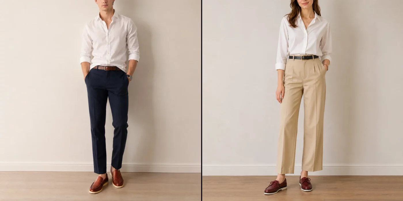 how to style leather loafers