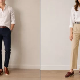 how to style leather loafers