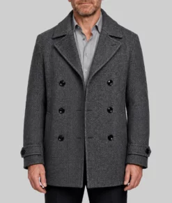 Mayday Kenneth Branagh Grey Coat-Front