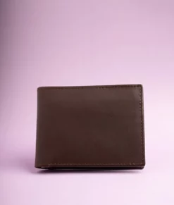Men’s Brown And Beige Card Holder Wallet