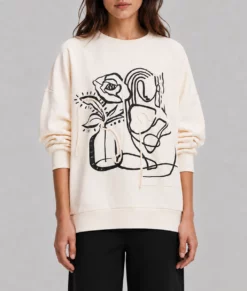 My Daughters Father Pamela Moreno Sweatshirt-Front