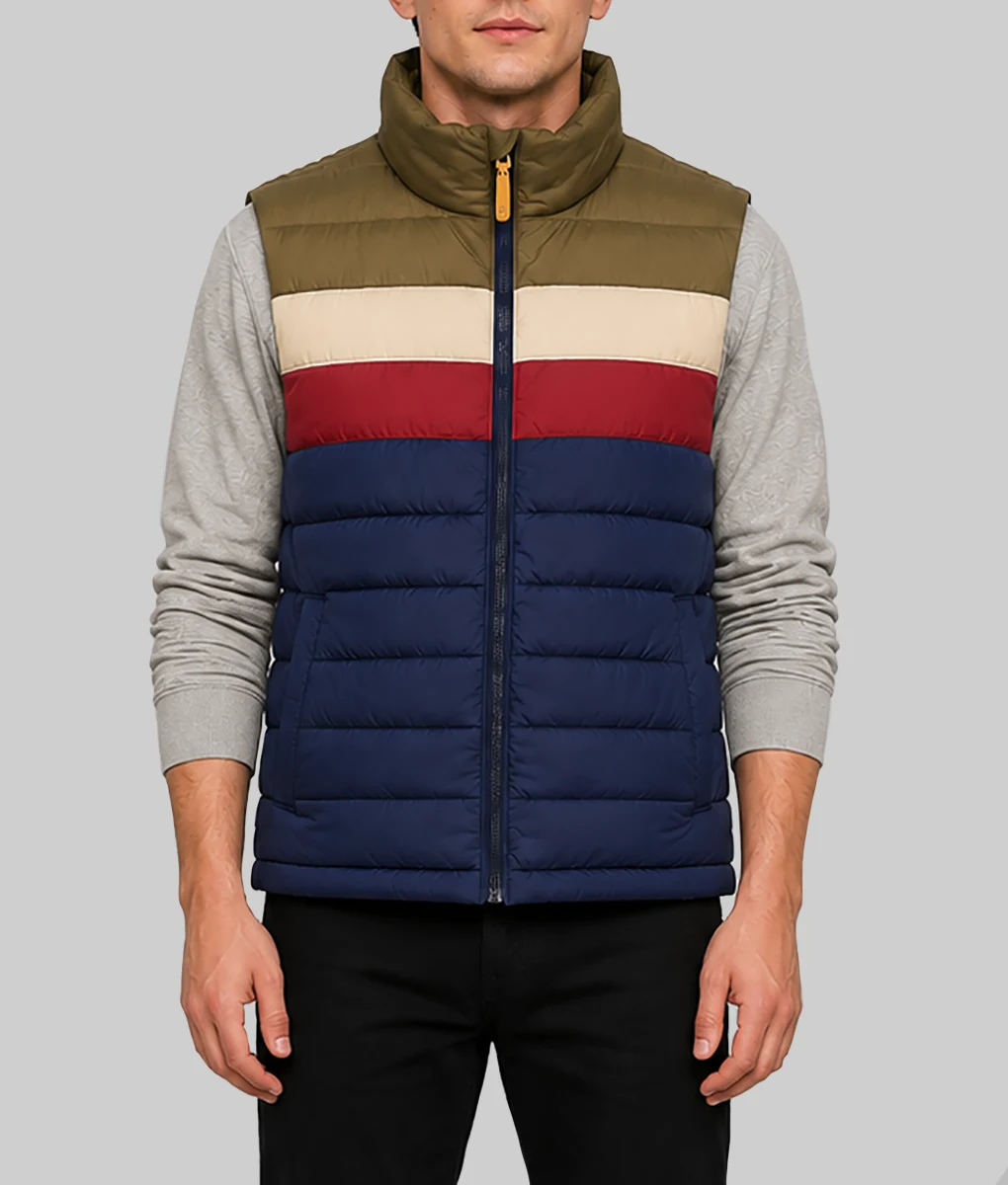 Tom Holland Retro Stripe Vest-Front
