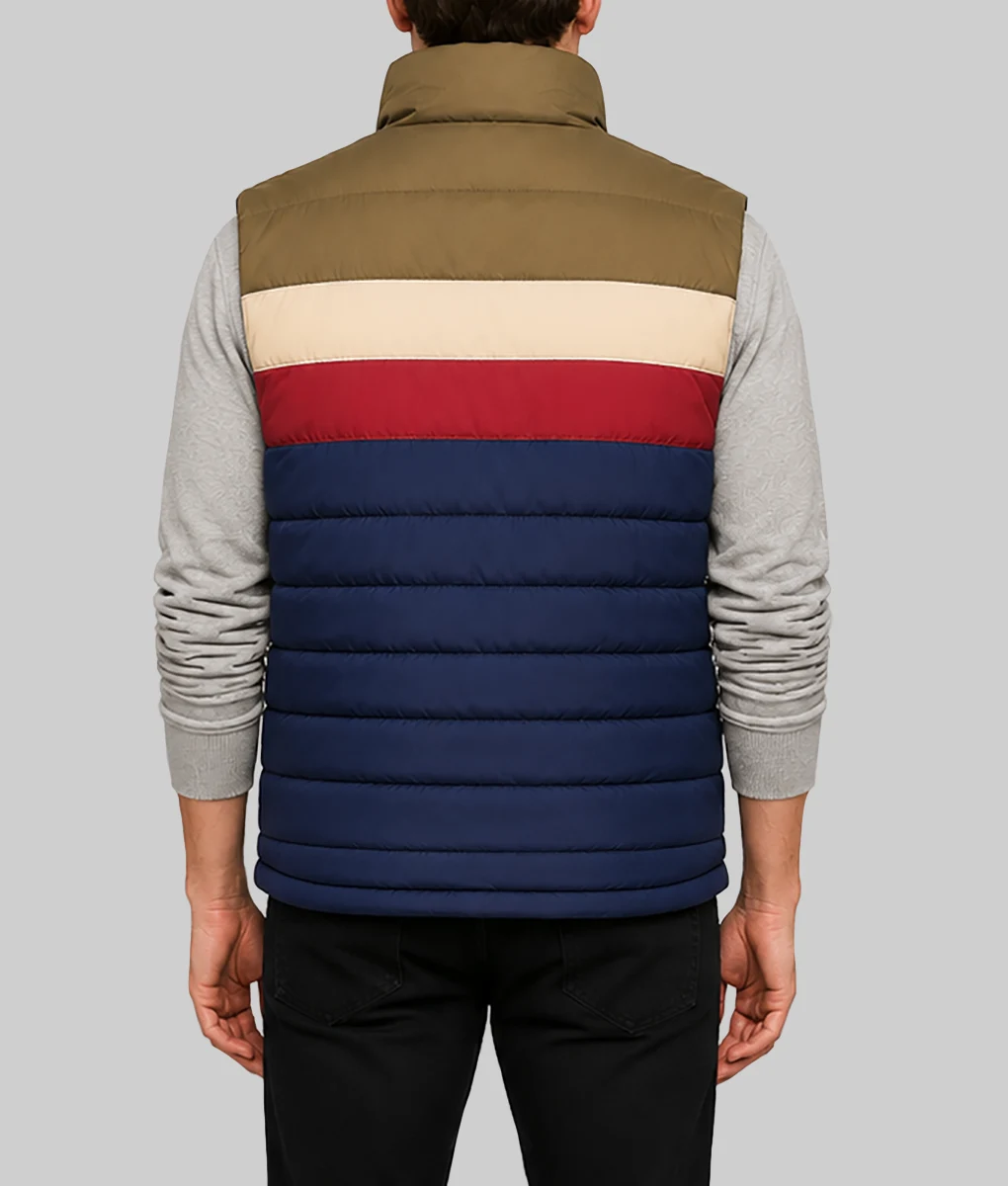 Tom Holland Retro Stripe Vest-Back