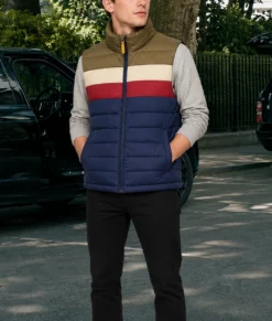 Tom Holland Retro Stripe Vest-Side