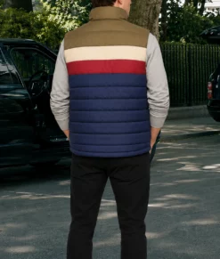 Tom Holland Retro Stripe Vest-Back