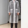 American Psycho Christian Bale Raincoat-Front