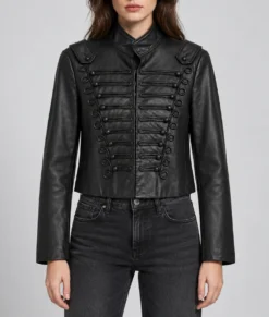 Coven Academy Malina Pauli Weissman Cropped Jacket-Front