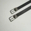 Mens Modren New Black Leather Belt