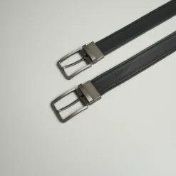 Mens Modren New Black Leather Belt