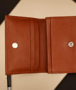 Men’s New Modern Brown Leather Wallet