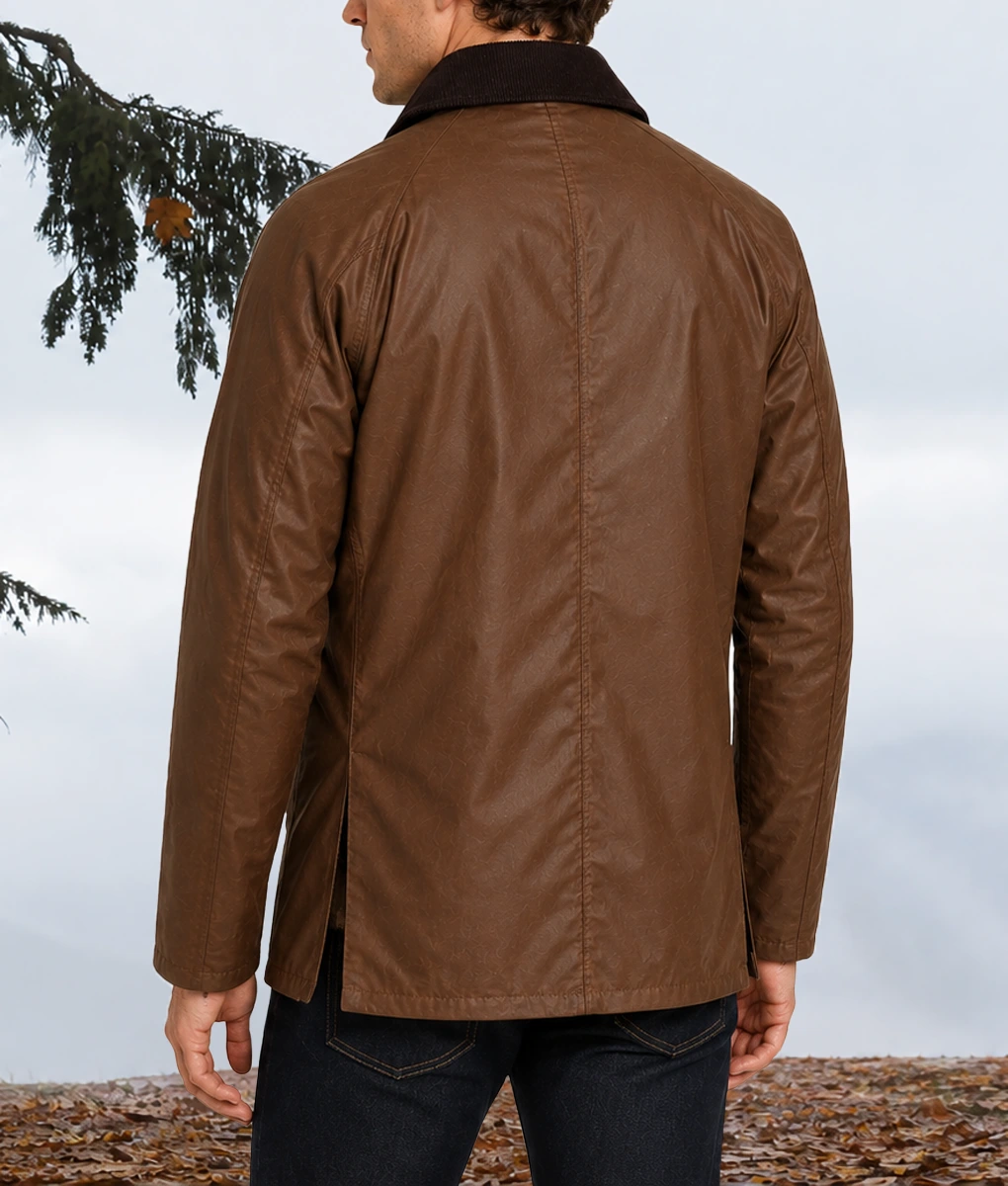 The Social Reckoning Jeremy Allen White Brown Jacket-Back