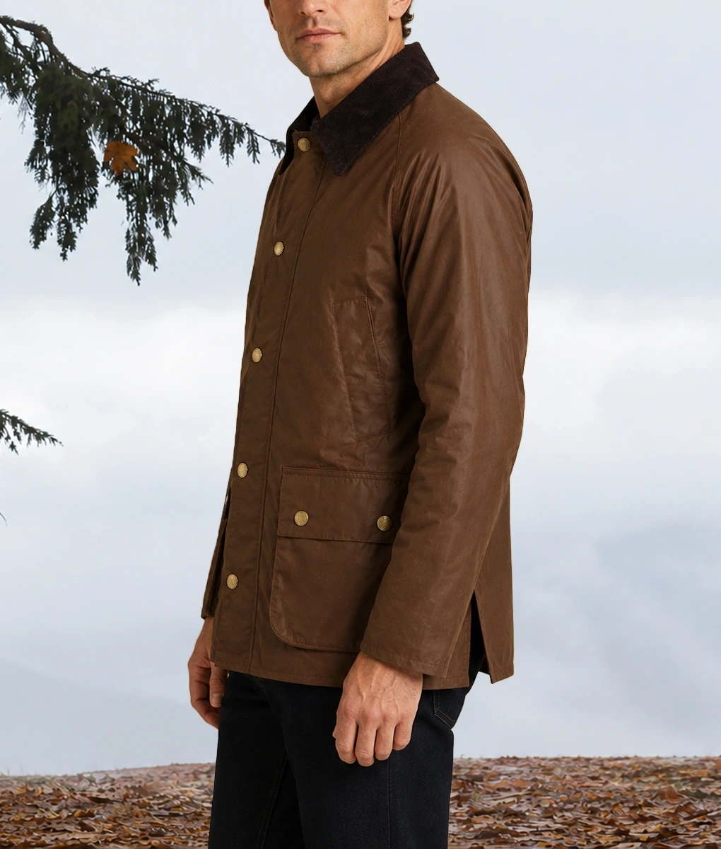 The Social Reckoning Jeremy Allen White Brown Jacket-Side