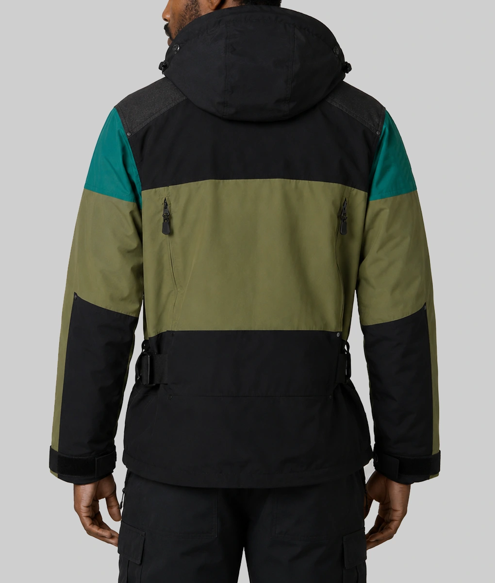 The Wrong Girls LaKeith Stanfield Green Jacket-Back