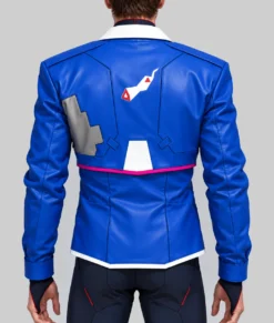 Cyberpunk Edgerunners 2 D Leather Jacket-Back