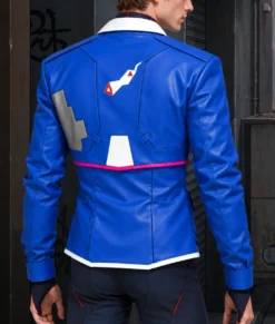 Cyberpunk Edgerunners 2 D Leather Jacket-Back