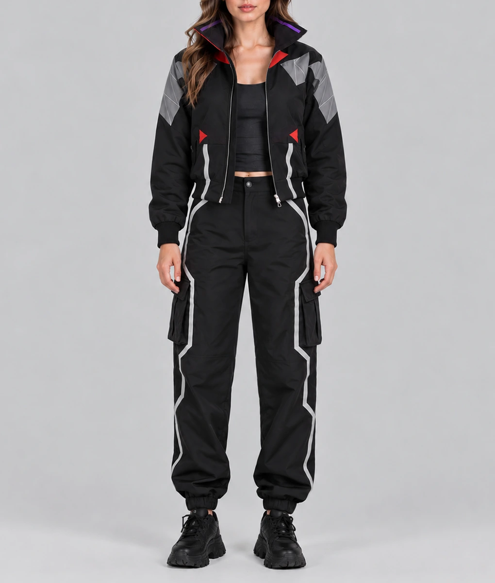 Cyberpunk Edgerunners Talia Yang Track Suit-Front