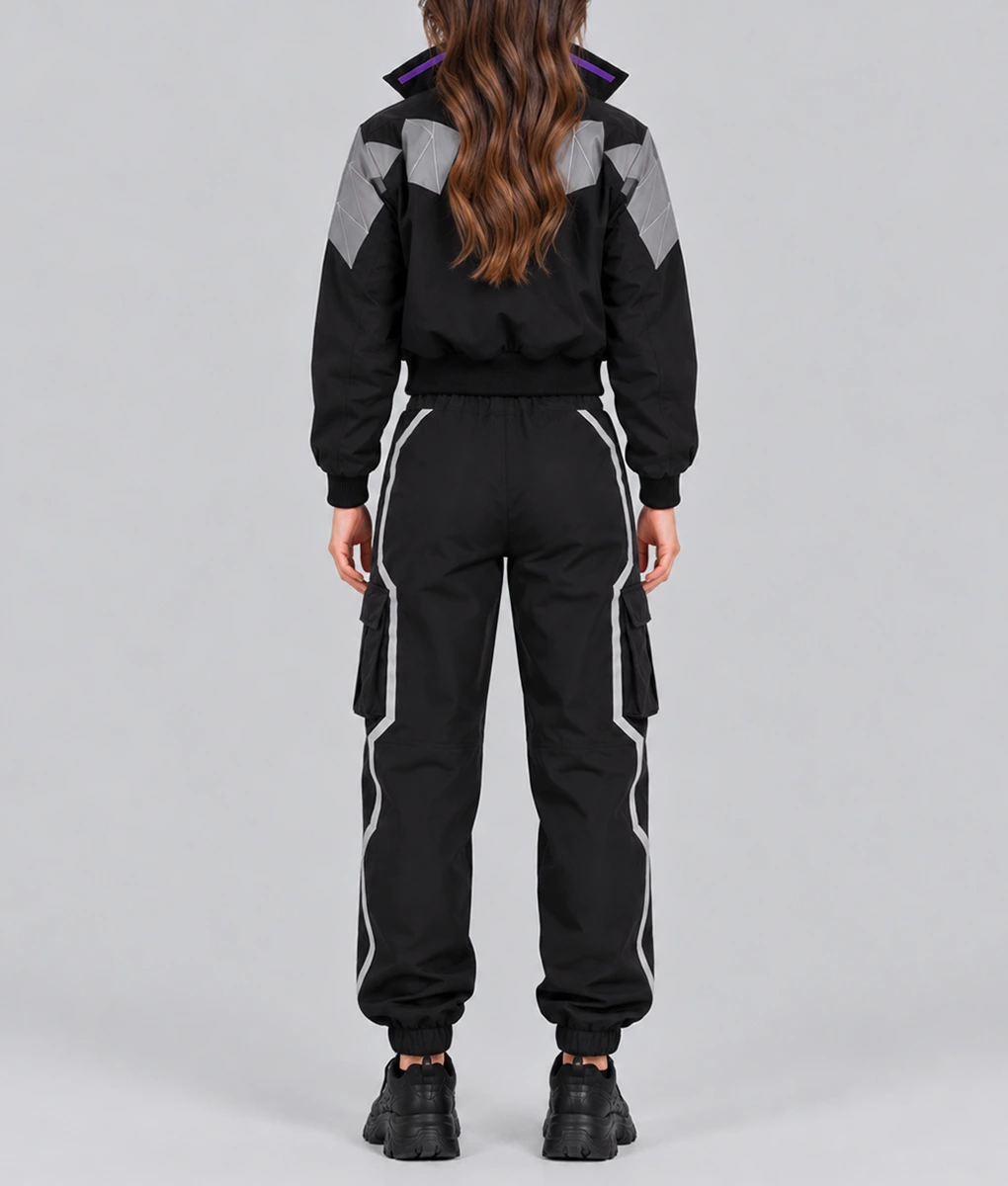 Cyberpunk Edgerunners Talia Yang Track Suit-Back