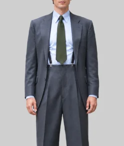 Mens Classic Grey 2 Piece Suit-Front