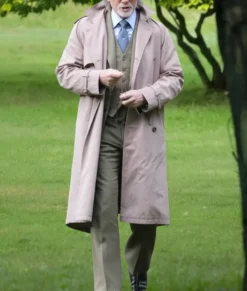 Wake Up Dead Man Daniel Craig Trench Coat-Front